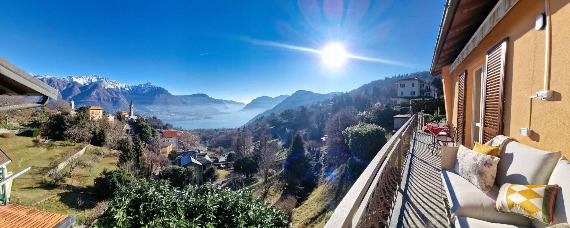 Civenna Panoramic Lakeview House Bellagio מראה חיצוני תמונה